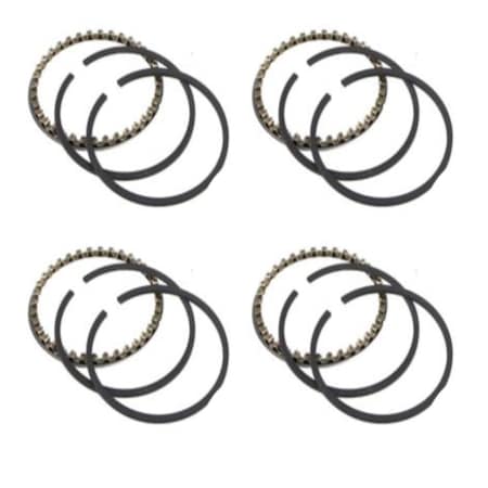 Aftermarket 8N6149G1 Four Sets of 3 Piston Rings Fits Ford New Holland 120 CID Gas 2N 8 8N6149A5